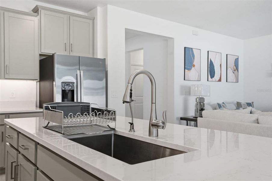 Furnished interior view inside a new home in Mirada Active Adult, San Antonio (Image 16).