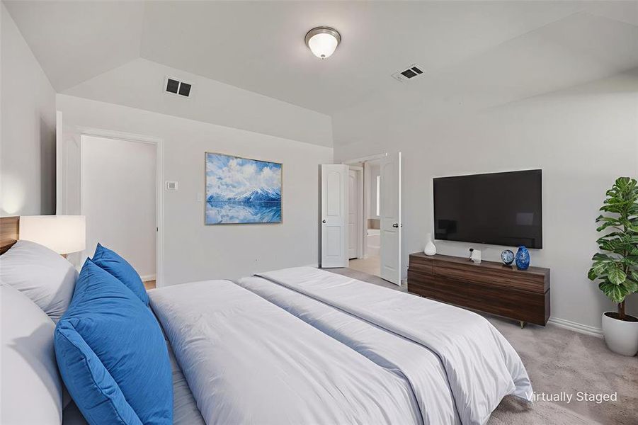 Furnished interior view inside a new home in , Princeton (Image 17).