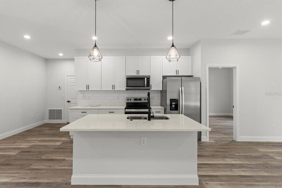 Furnished interior view inside a new home in , Citrus Springs (Image 8).
