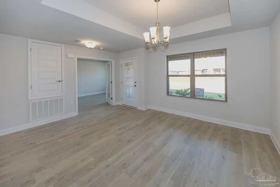 Spacious, unfurnished interior of a new home in Emmaline Gardens, Milton (Image 14). Spacious, unfurnished interior of a new home in Emmaline Gardens, Milton (Image 14).
