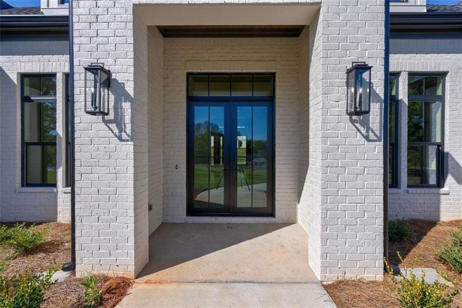 Exterior details and patio area of a home in , Greensboro (Image 26).