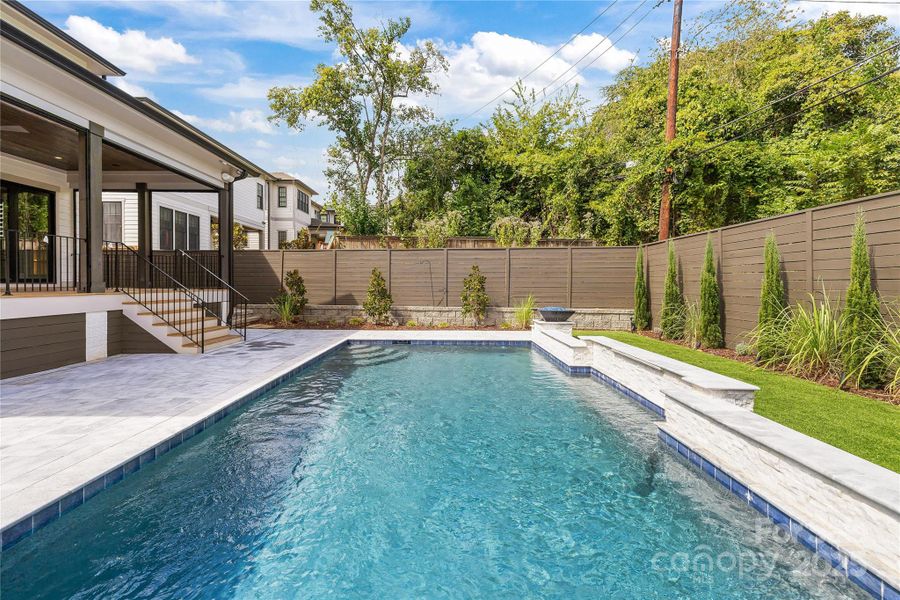 Exterior details and patio area of a home in , Charlotte (Image 3). Exterior details and patio area of a home in , Charlotte (Image 3).