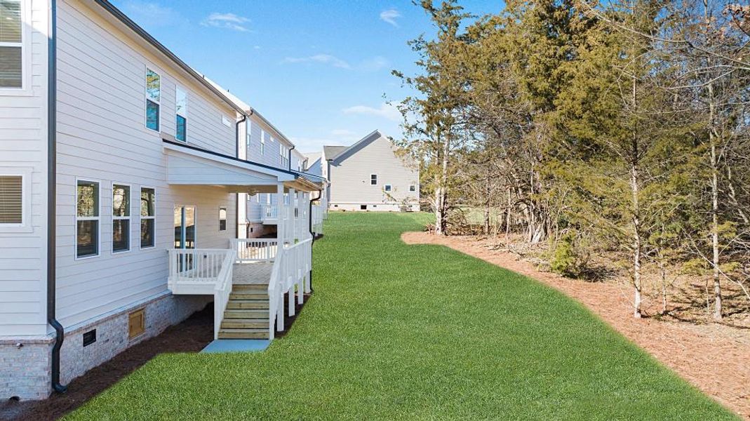 Front exterior of a new home in Willow Creek, Watkinsville, GA, highlighting curb appeal (Image 2).