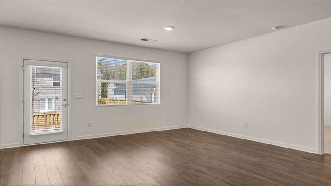 Spacious, unfurnished interior of a new home in Champion's Run, Lithonia (Image 26). Spacious, unfurnished interior of a new home in Champion's Run, Lithonia (Image 26).