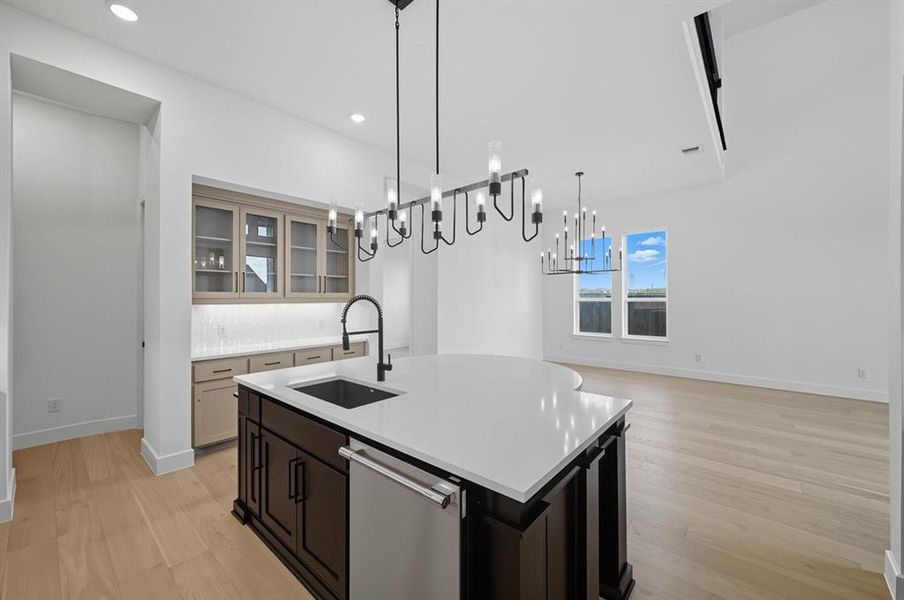 Furnished interior view inside a new home in Star Trail: 55ft. lots, Prosper (Image 7). Furnished interior view inside a new home in Star Trail: 55ft. lots, Prosper (Image 7).