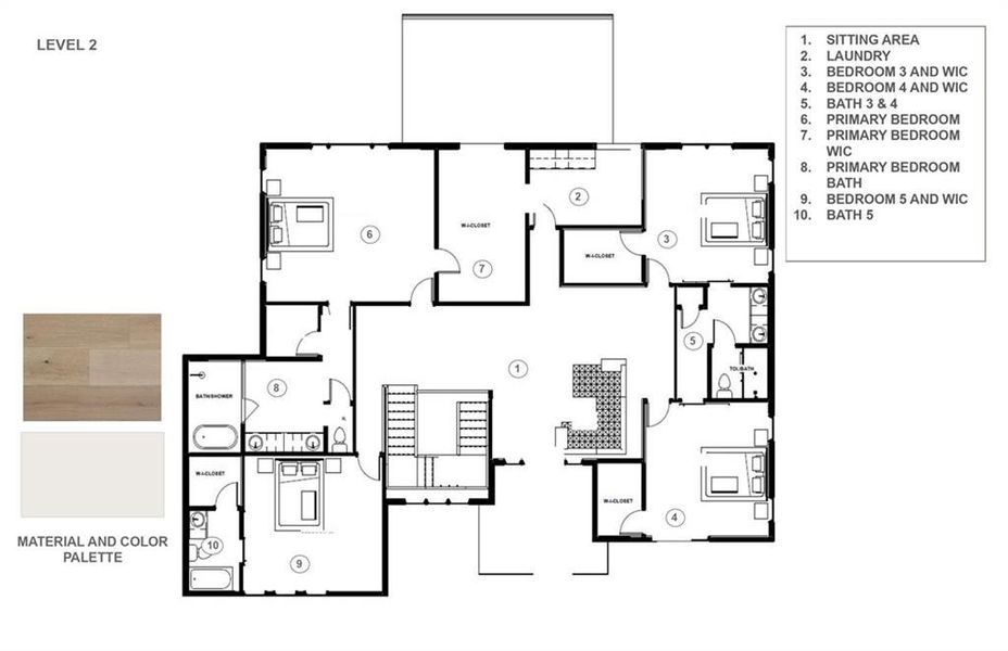 2D floor plan layout of this home in , Atlanta, GA (Image 5). 2D floor plan layout of this home in , Atlanta, GA (Image 5).