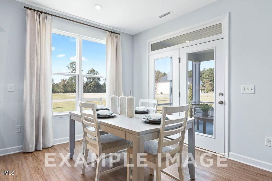 Furnished interior view inside a new home in Tobacco Road, Angier (Image 10).