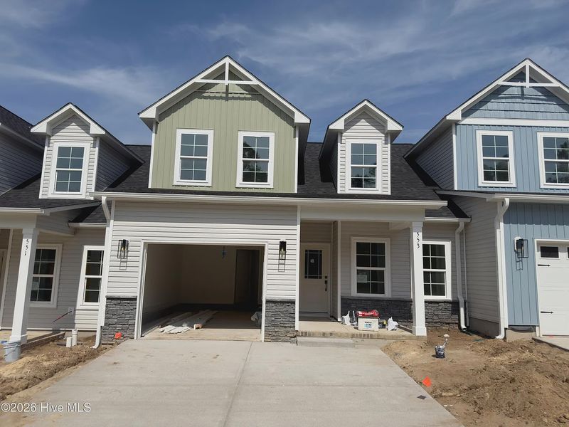 In-progress construction of a new home in Autumn Trail, Bolivia, NC (Image 24).