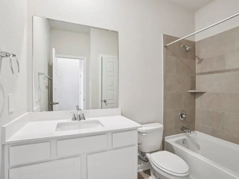 Furnished interior view inside a new home in Royal Crest, San Antonio (Image 6). Furnished interior view inside a new home in Royal Crest, San Antonio (Image 6).