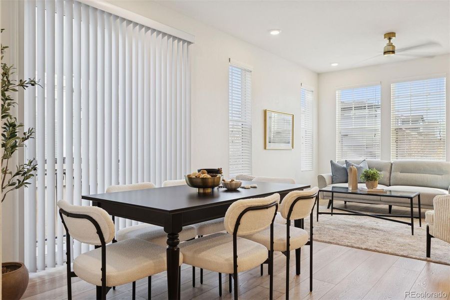 Main Level: Dining Area Main Level: Dining Area