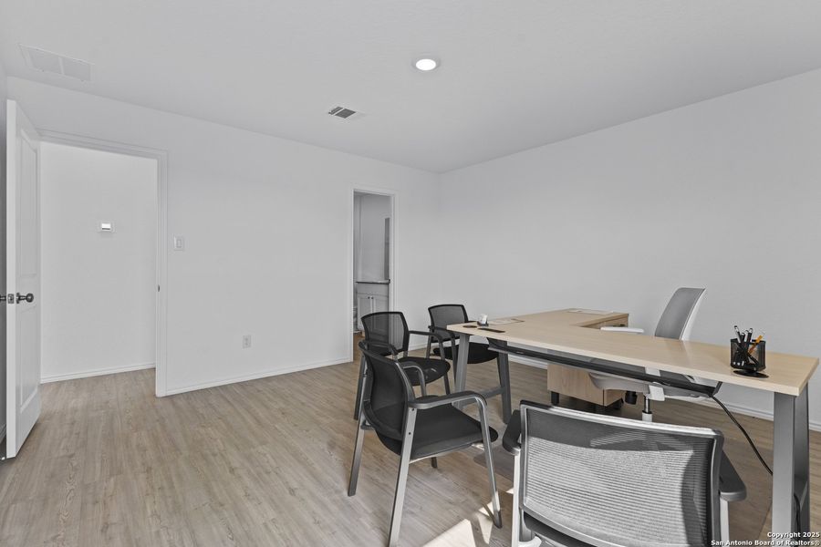 Furnished interior view inside a new home in , New Braunfels (Image 3).