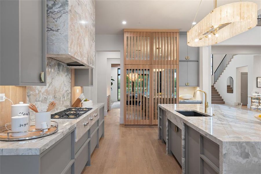 Furnished interior view inside a new home in , Frisco (Image 16).