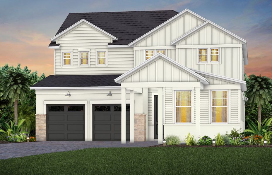 Exterior FH202 with Stone