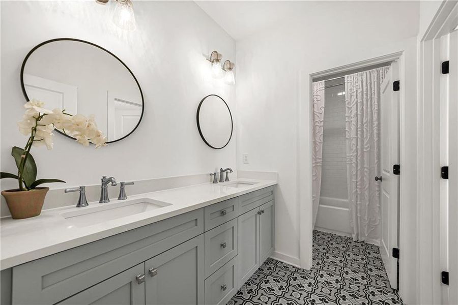 Furnished interior view inside a new home in , Milton (Image 41).