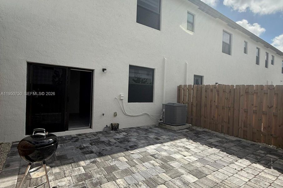 Exterior details and patio area of a home in , Miami (Image 3).