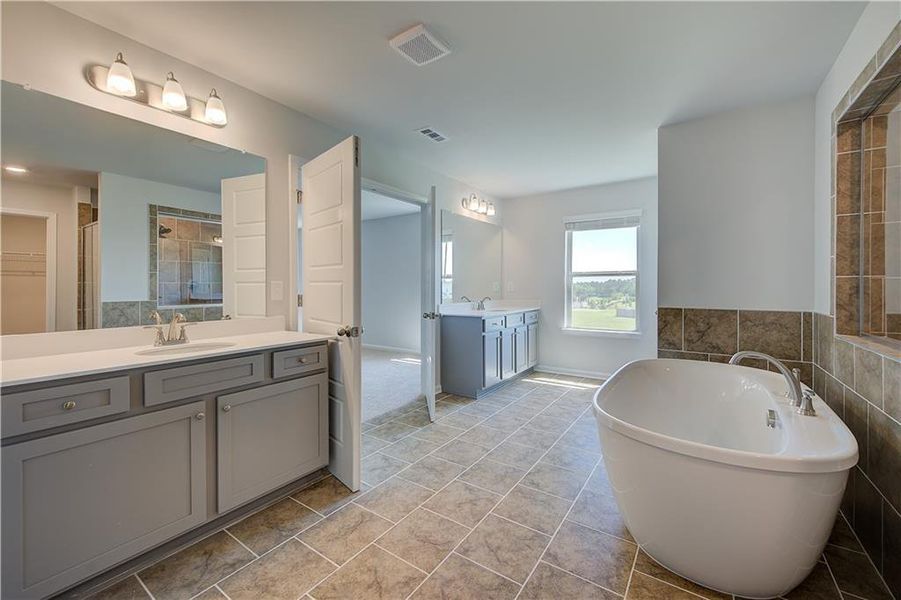 Furnished interior view inside a new home in Grandview at Millers Mill, Stockbridge (Image 9). Furnished interior view inside a new home in Grandview at Millers Mill, Stockbridge (Image 9).