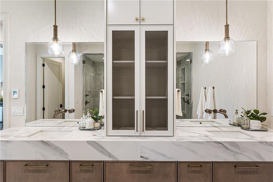 Furnished interior view inside a new home in , Roswell (Image 20). Furnished interior view inside a new home in , Roswell (Image 20).