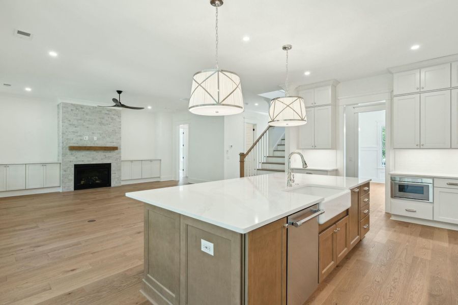 Furnished interior view inside a new home in , Johns Island (Image 19).