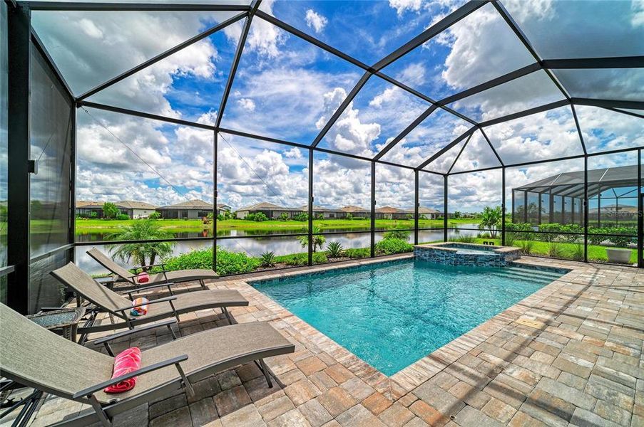 Exterior details and patio area of a home in , Nokomis (Image 33).