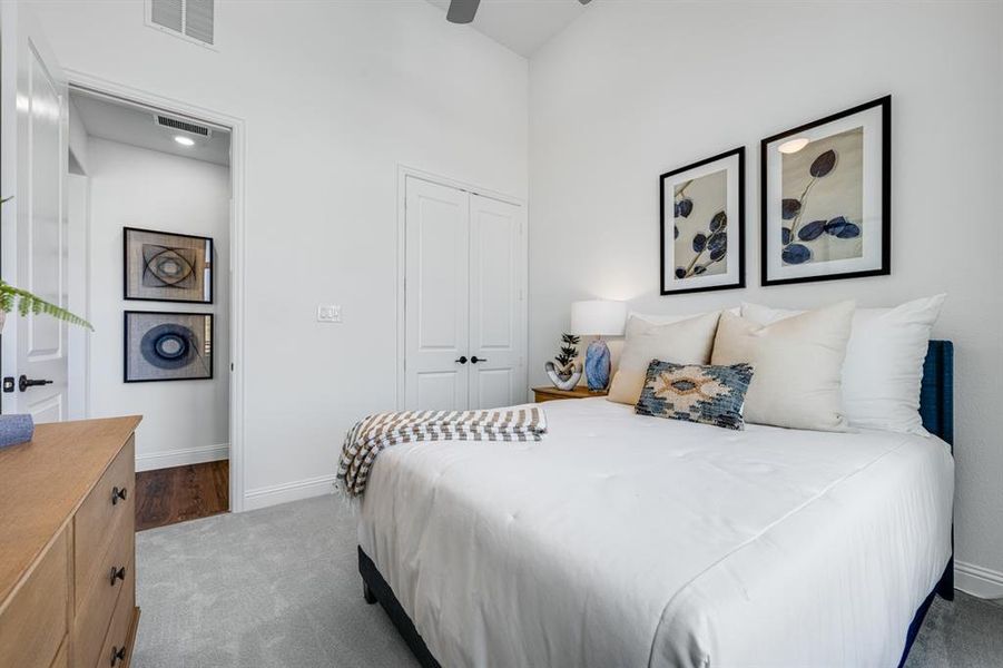 Furnished interior view inside a new home in , McKinney (Image 20).