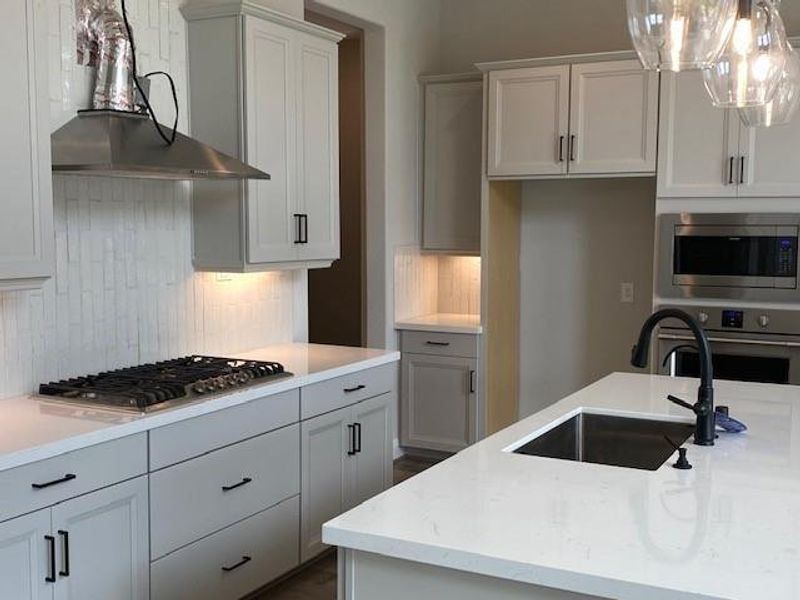 Representative look of the kitchen. Representative look of the kitchen.