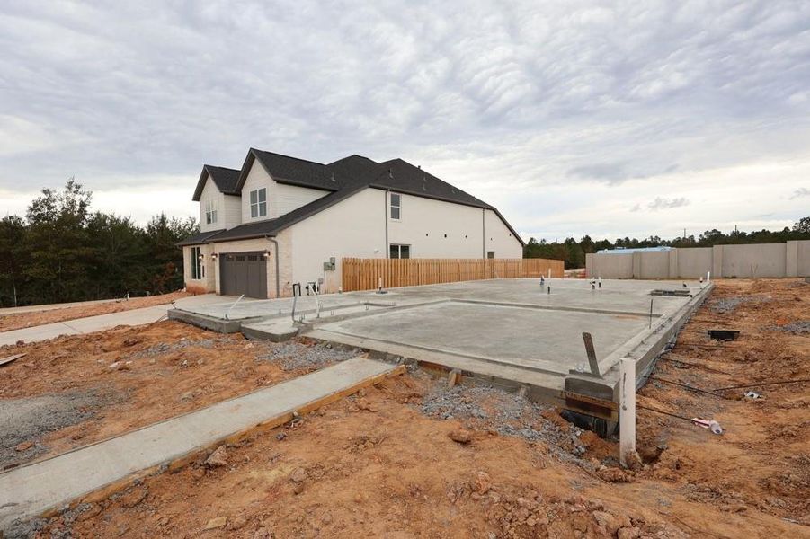 Every foundation at DWH is engineered and it’s inspected three times! We do not do “batch” testing.  Rest easy knowing your foundation comes with a 10 year warranty.