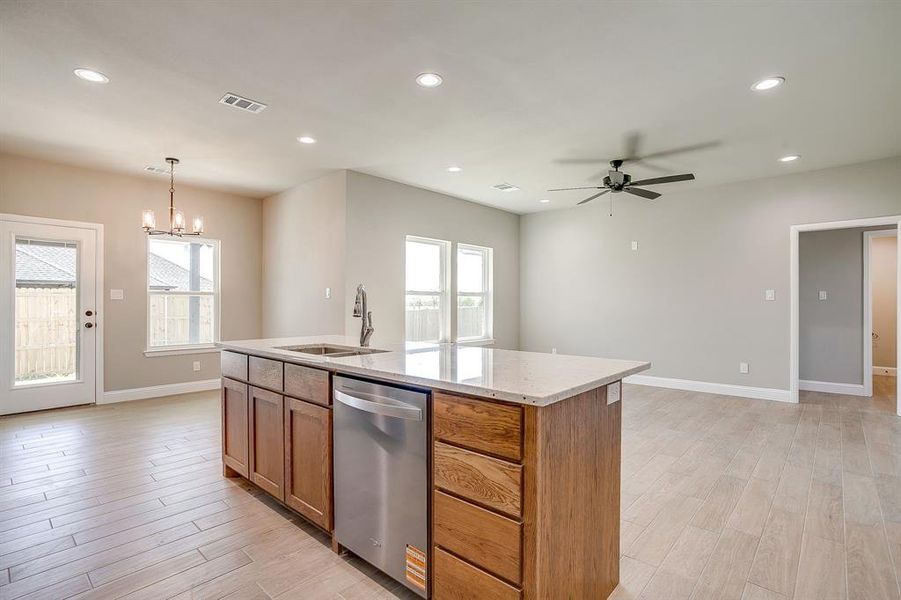Furnished interior view inside a new home in , Palmer (Image 7).