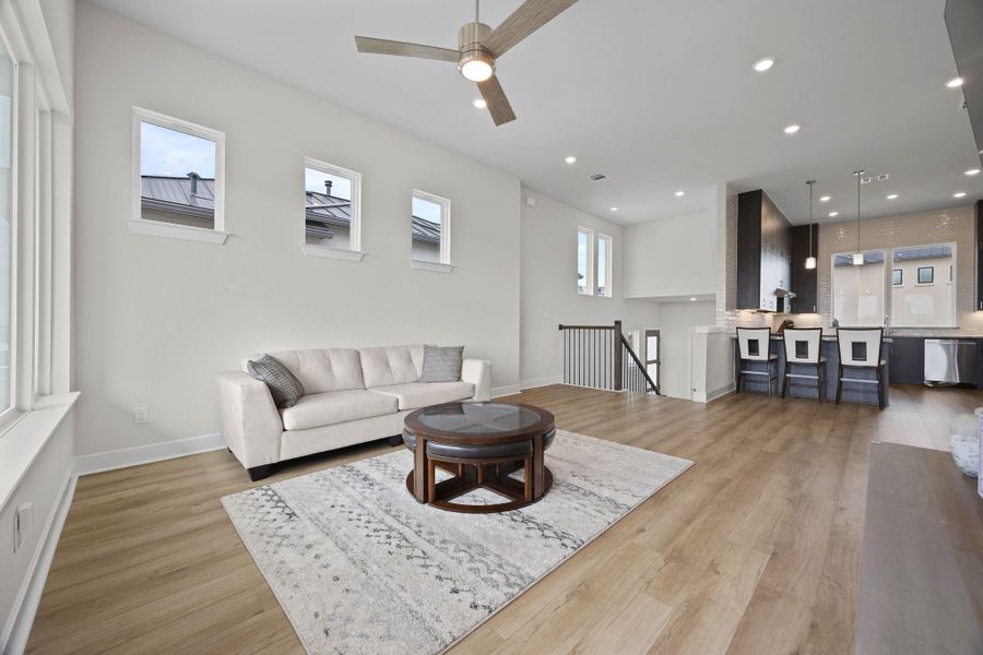 Furnished interior view inside a new home in , Austin (Image 16).
