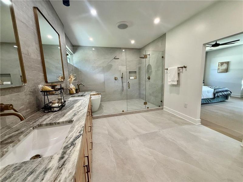 Furnished interior view inside a new home in , Dunwoody (Image 5).