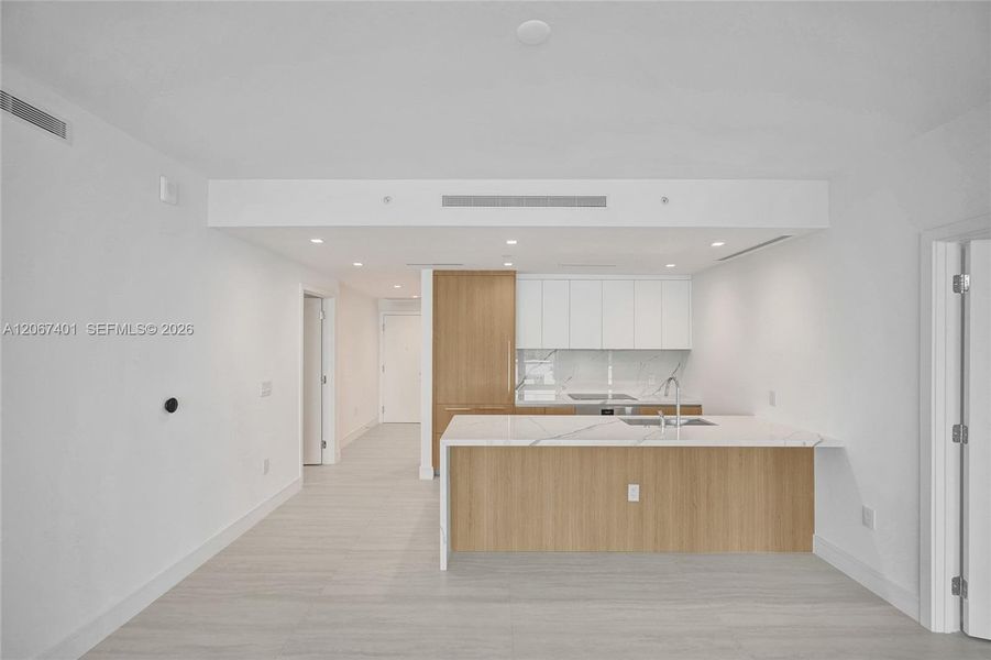 Furnished interior view inside a new home in , Miami (Image 15).