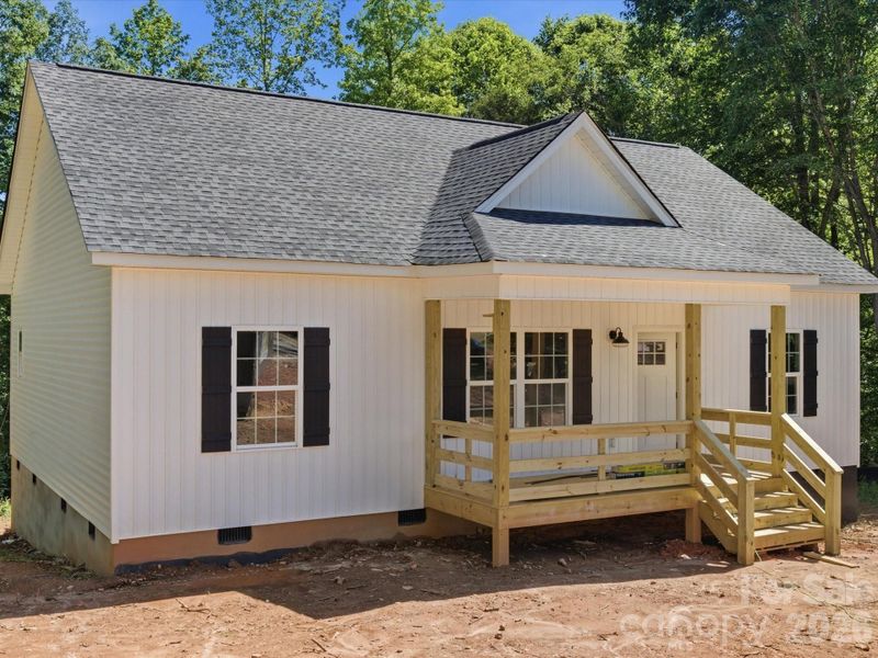 Exterior details and patio area of a home in , Clover (Image 15).