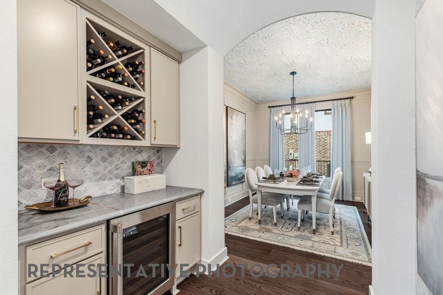 Furnished interior view inside a new home in Jordan Ranch, Fulshear (Image 33).