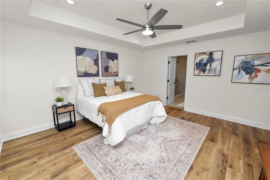 Furnished interior view inside a new home in , Eagle Lake (Image 32).