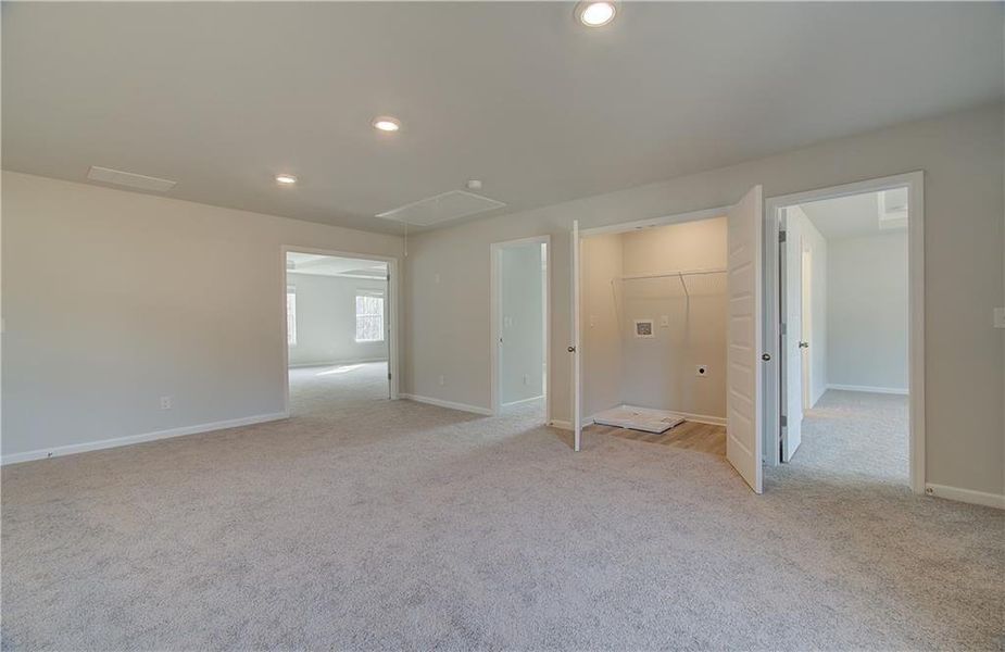 Spacious, unfurnished interior of a new home in Trinity Park, McDonough (Image 35). Spacious, unfurnished interior of a new home in Trinity Park, McDonough (Image 35).