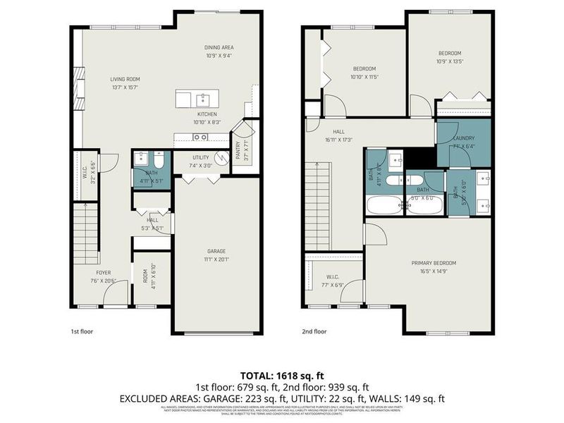 2D floor plan layout of this home in , Decatur, GA (Image 5).