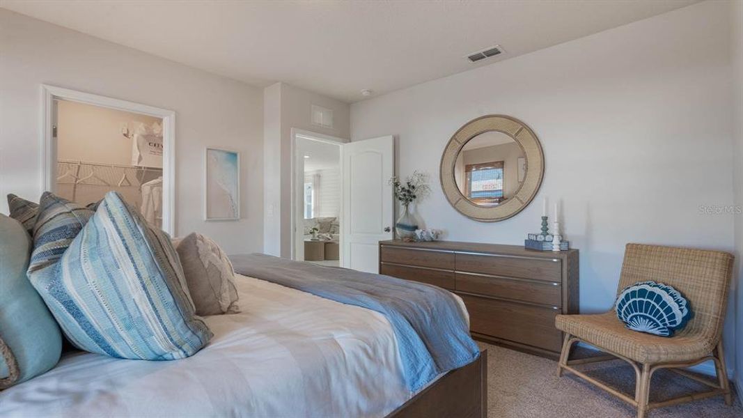 Furnished interior view inside a new home in Fox Branch, Lakeland (Image 19).
