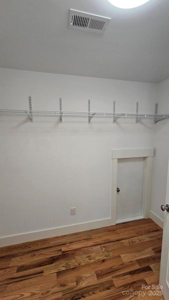 Primary closet Primary closet