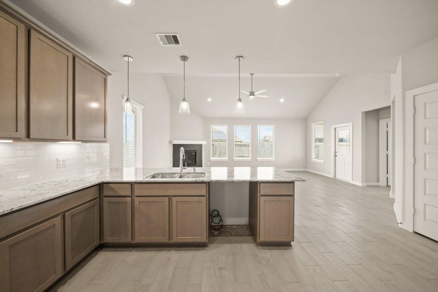 Furnished interior view inside a new home in Beacon Hill, Waller (Image 4). Furnished interior view inside a new home in Beacon Hill, Waller (Image 4).