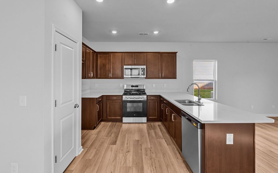 Furnished interior view inside a new home in Hanes Lake, Winston-Salem (Image 7).