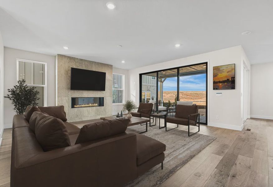 Homesite 3710 Great Room - Virtually Staged - 3 of 20