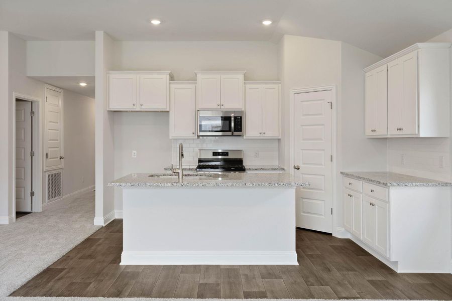 Furnished interior view inside a new home in Grand Oaks Reserve, Cleveland (Image 6).
