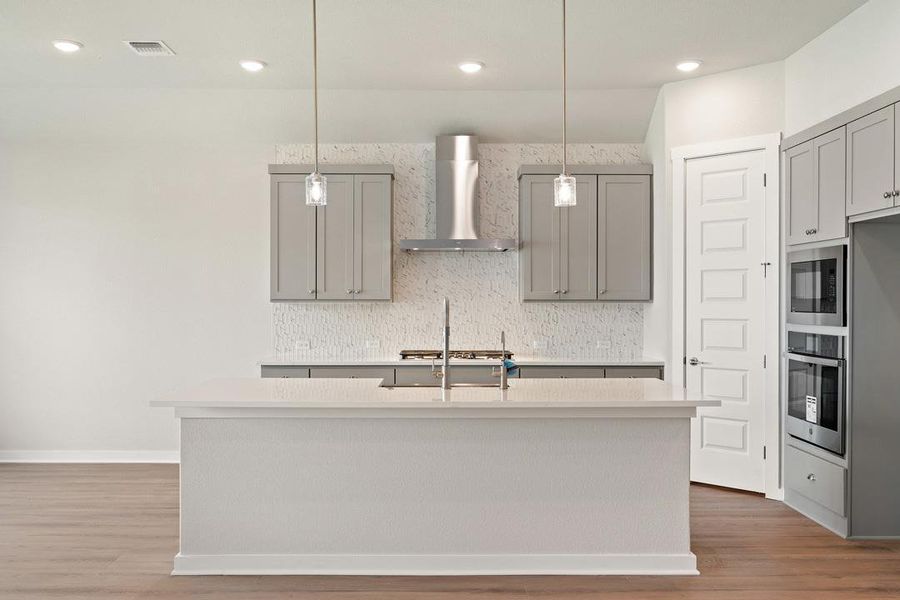 Furnished interior view inside a new home in Park Collection At Park Central, Georgetown (Image 11). Furnished interior view inside a new home in Park Collection At Park Central, Georgetown (Image 11).