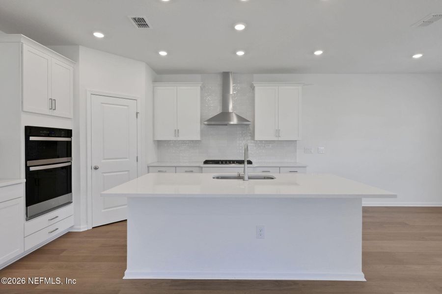 Furnished interior view inside a new home in TrailMark, St. Augustine (Image 4).