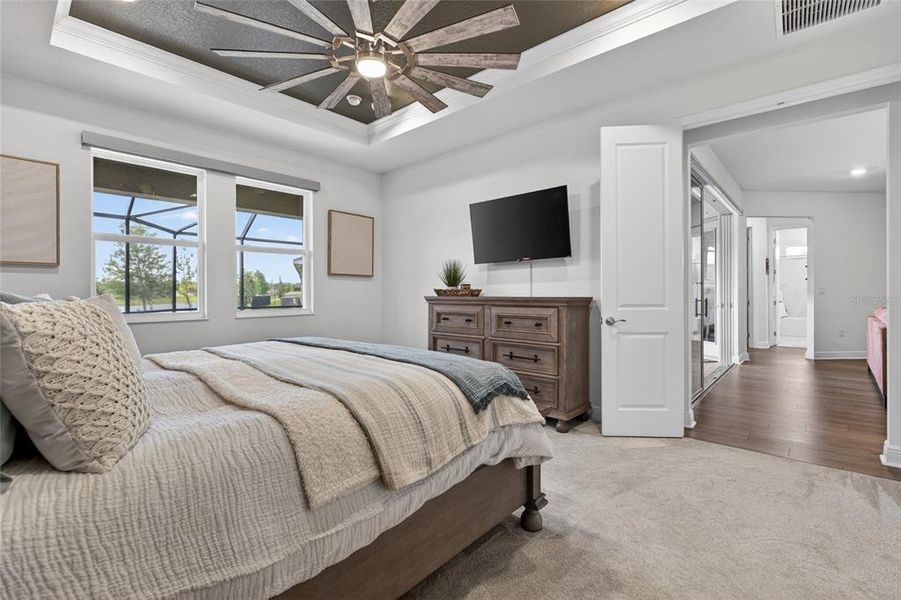 Furnished interior view inside a new home in Seaire, Parrish (Image 38).