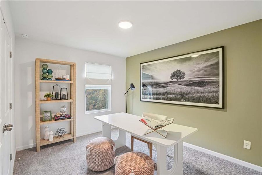 Furnished interior view inside a new home in Leydenview, Mableton (Image 17).