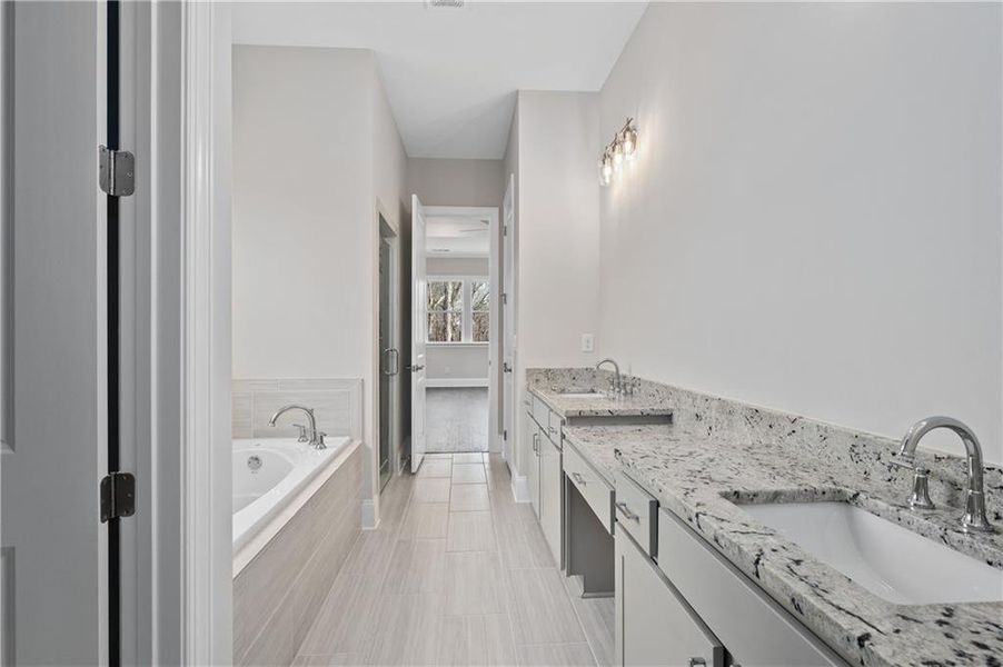 Furnished interior view inside a new home in , Cumming (Image 5). Furnished interior view inside a new home in , Cumming (Image 5).