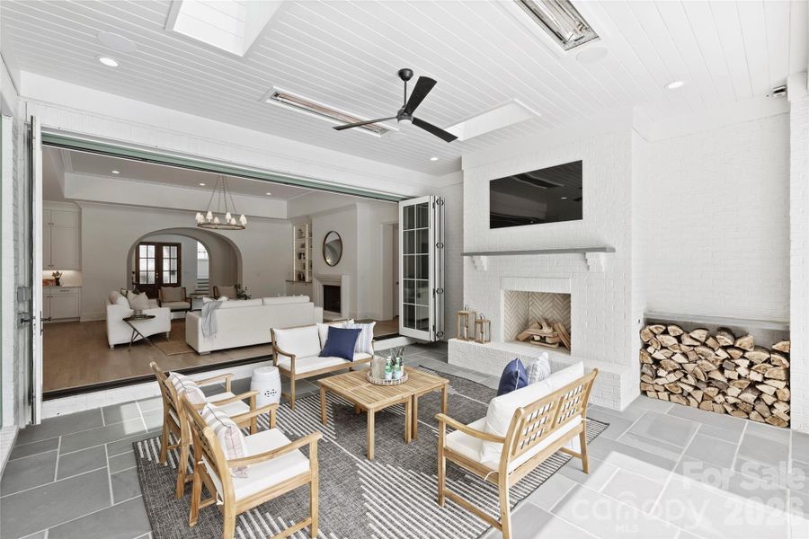 Furnished interior view inside a new home in , Charlotte (Image 22).