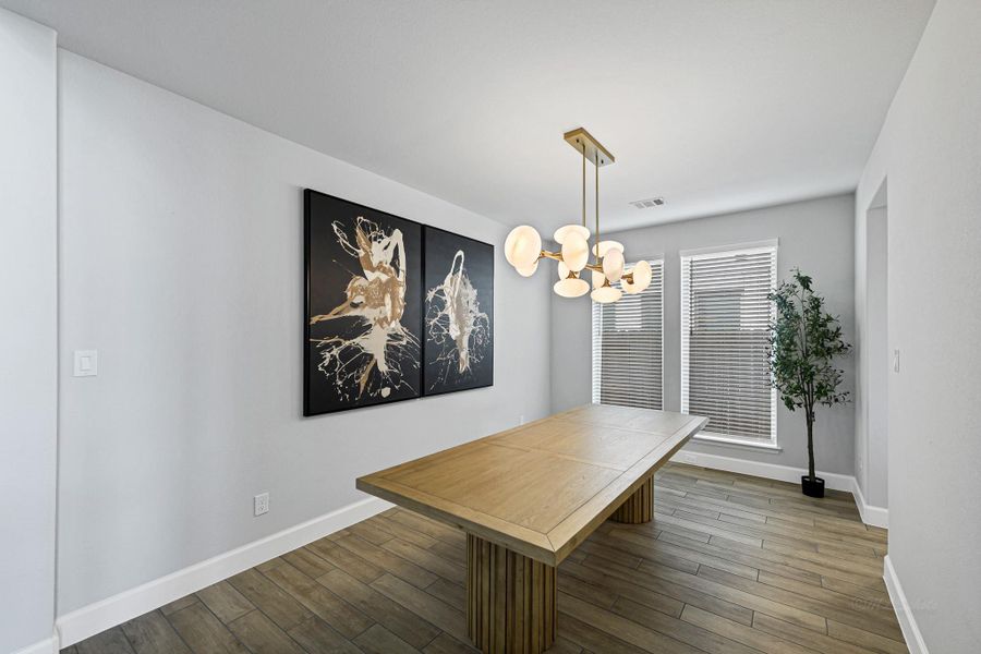 Furnished interior view inside a new home in Cross Creek West 55', Fulshear (Image 17). Furnished interior view inside a new home in Cross Creek West 55', Fulshear (Image 17).