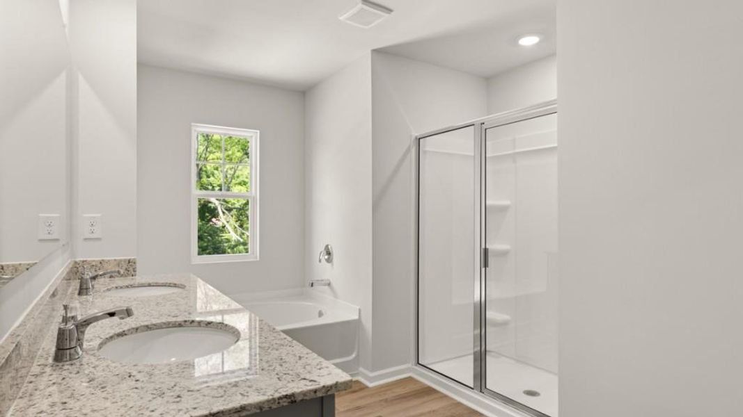 Furnished interior view inside a new home in Fairhaven, Lithia Springs (Image 8).