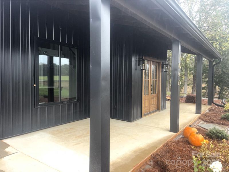 Exterior details and patio area of a home in , Cleveland (Image 3). Exterior details and patio area of a home in , Cleveland (Image 3).